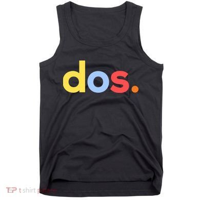 Cute Funny Dos Anos 2nd Birthday For Boys Tank Top