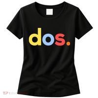 Cute Funny Dos Anos 2nd Birthday For Boys Women's T-Shirt thumb 0