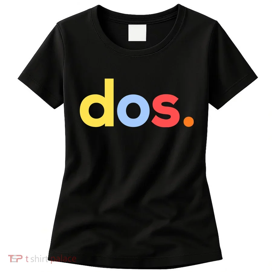 Cute Funny Dos Anos 2nd Birthday For Boys Women's T-Shirt