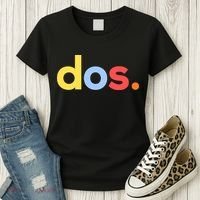 Cute Funny Dos Anos 2nd Birthday For Boys Women's T-Shirt thumb 3