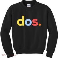 Cute Funny Dos Anos 2nd Birthday For Boys Kids Sweatshirt thumb 0
