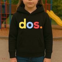 Cute Funny Dos Anos 2nd Birthday For Boys Kids Hoodie thumb 3