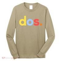 Cute Funny Dos Anos 2nd Birthday For Boys Long Sleeve Shirt thumb 0