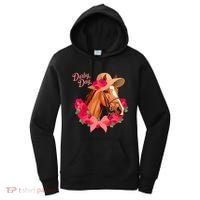 Cute Floral Derby Day Horse Women's Hoodie thumb 0