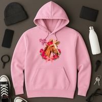Cute Floral Derby Day Horse Hoodie thumb 3