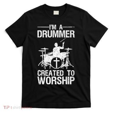 Christian Funny Drummer Player Lover T-Shirt