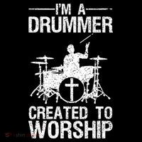 Christian Funny Drummer Player Lover Women's Hoodie thumb 2