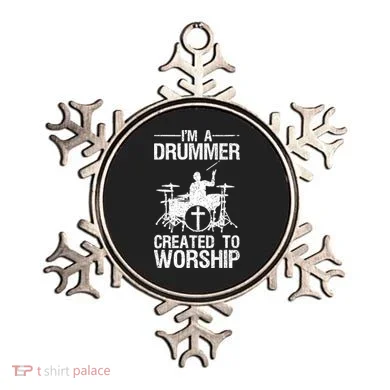 Christian Funny Drummer Player Lover Ornament