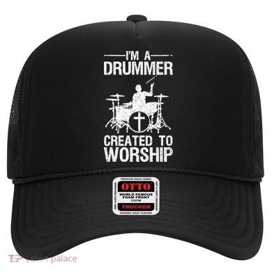 Christian Funny Drummer Player Lover Hat