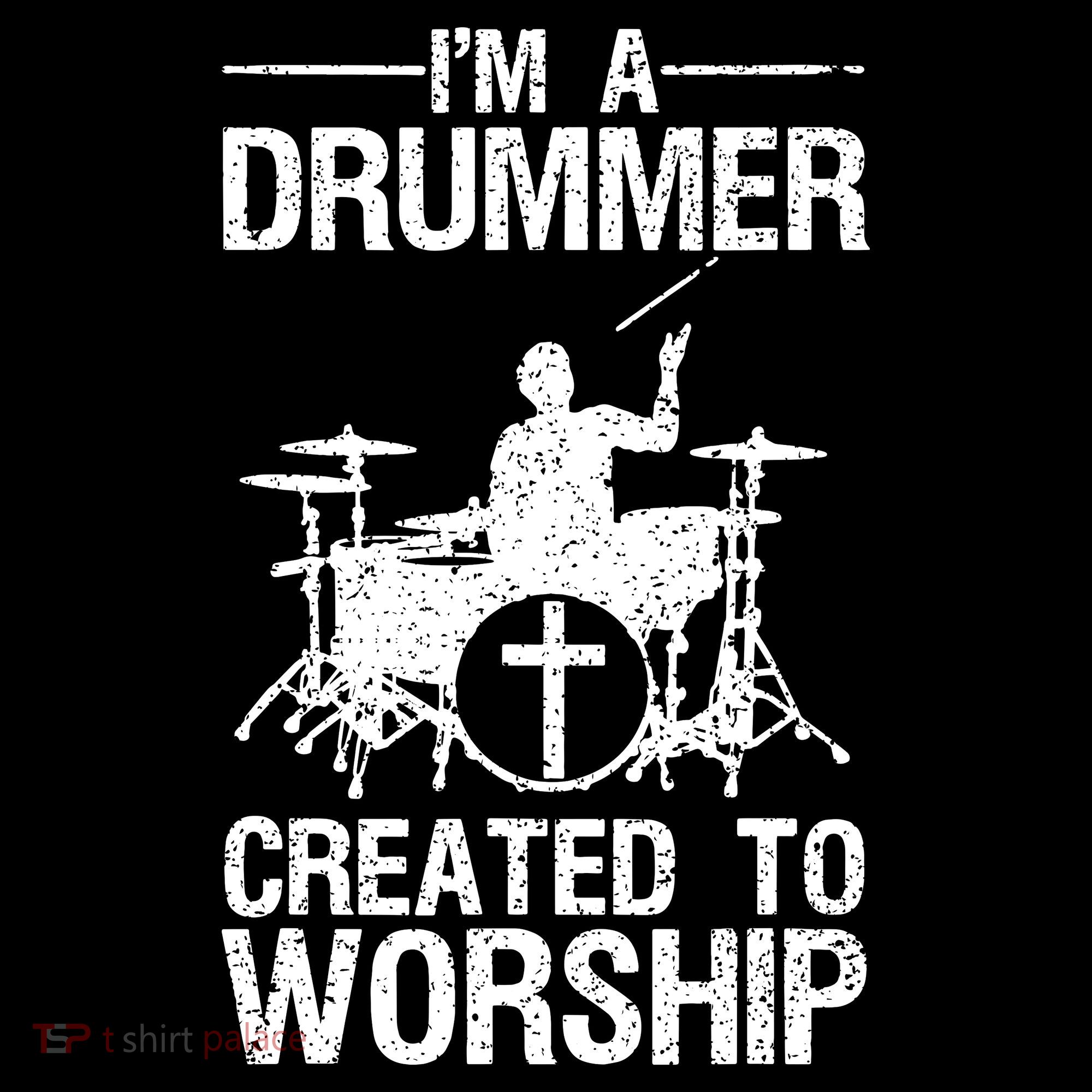 Christian Funny Drummer Player Lover Women's T-Shirt