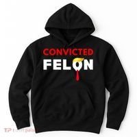 Convicted Felon Donald Trump Guilty Lock Him Up Trump Prison Hoodie thumb 0