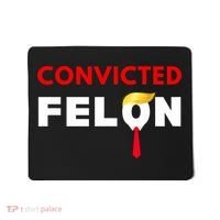 Convicted Felon Donald Trump Guilty Lock Him Up Trump Prison Mousepad thumb 0