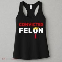 Convicted Felon Donald Trump Guilty Lock Him Up Trump Prison Women's Tank Top thumb 3
