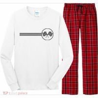 Checker Flag Dirt Track Racing Checkered Flag Racing Rally Long Sleeve Pajama Set thumb 0