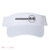 Checker Flag Dirt Track Racing Checkered Flag Racing Rally Visor thumb 0