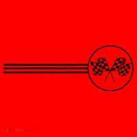 Checker Flag Dirt Track Racing Checkered Flag Racing Rally Santa Hat thumb 1