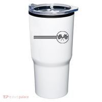 Checker Flag Dirt Track Racing Checkered Flag Racing Rally Tumbler thumb 0