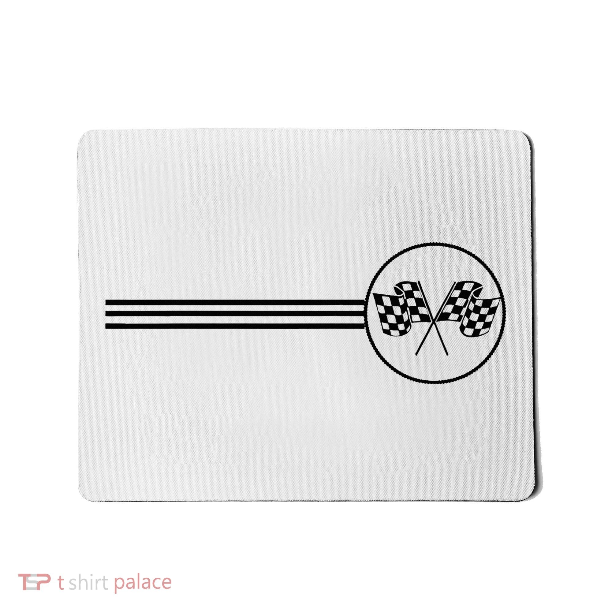 Checker Flag Dirt Track Racing Checkered Flag Racing Rally Mousepad