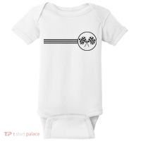 Checker Flag Dirt Track Racing Checkered Flag Racing Rally Baby Bodysuit thumb 0