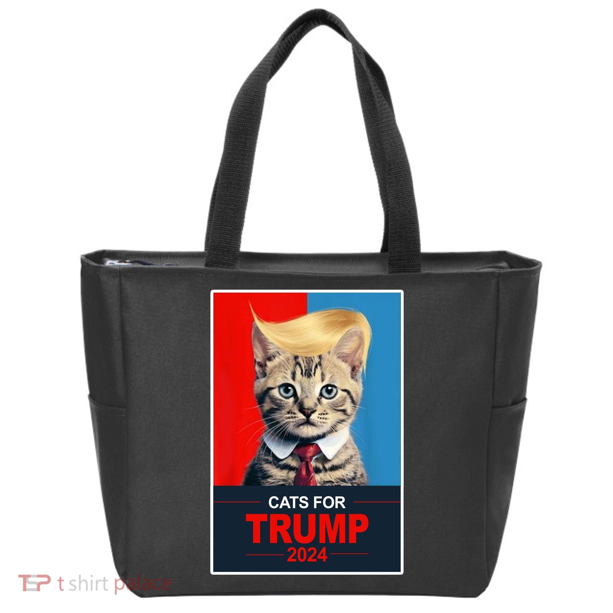 Cats For Donald Trump 2024 Election Tote Bag