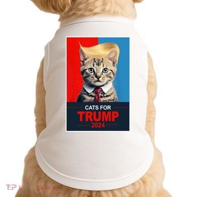Cats For Donald Trump 2024 Election Doggie Tank