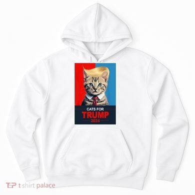 Cats For Donald Trump 2024 Election Hoodie
