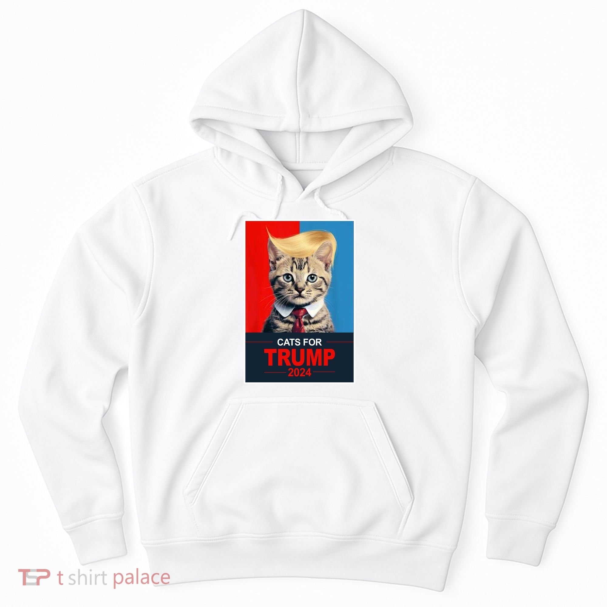 Cats For Donald Trump 2024 Election Hoodie