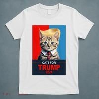 Cats For Donald Trump 2024 Election T-Shirt thumb 5