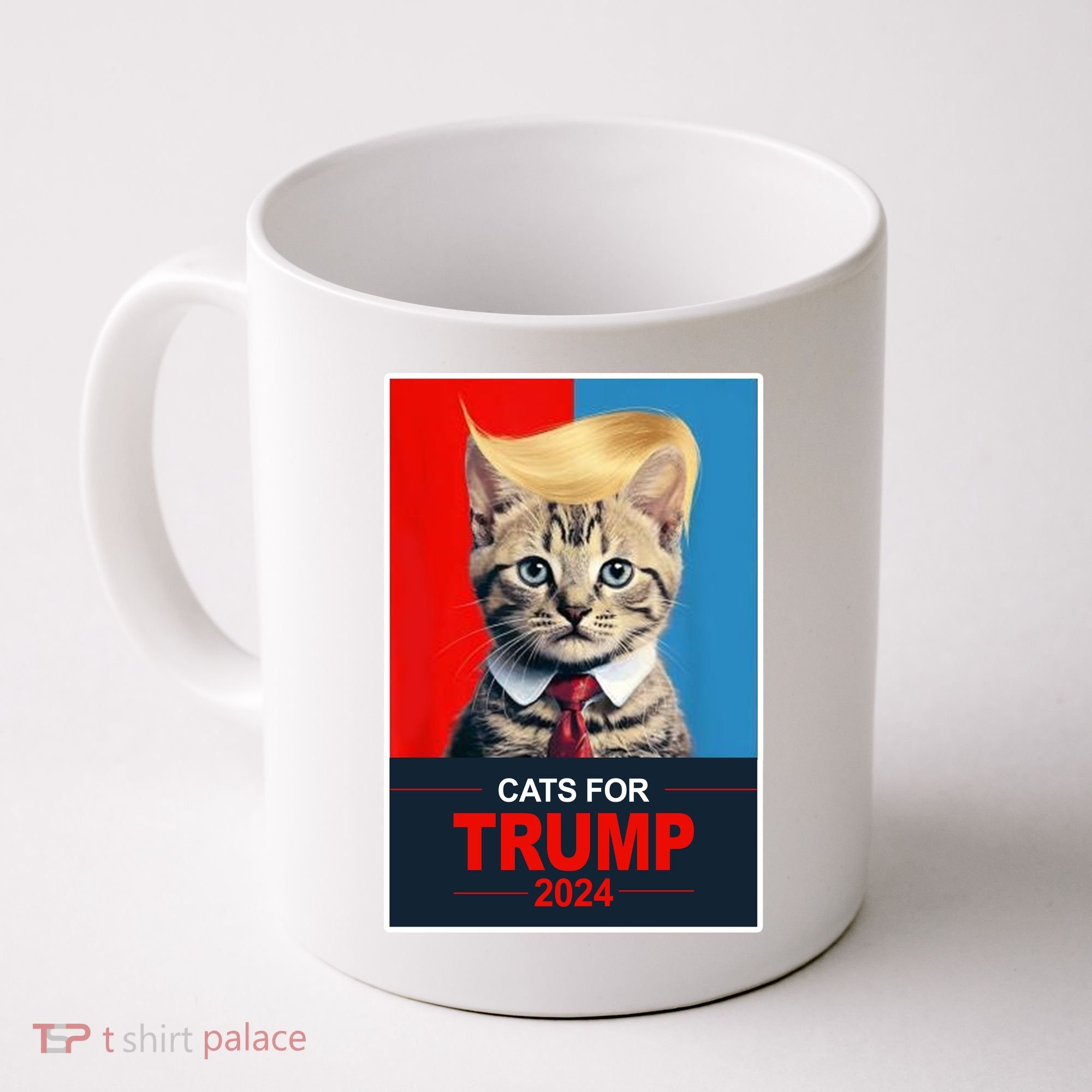 Cats For Donald Trump 2024 Election Coffee Mug