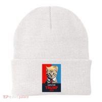 Cats For Donald Trump 2024 Election Beanie thumb 0
