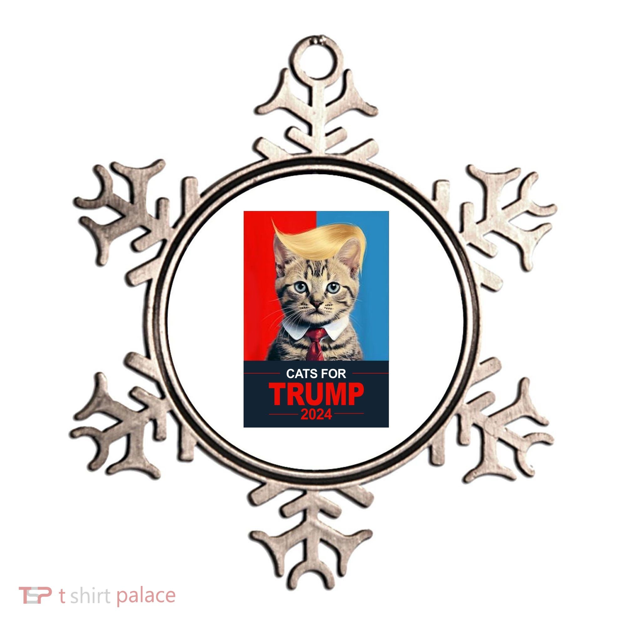 Cats For Donald Trump 2024 Election Ornament