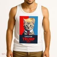 Cats For Donald Trump 2024 Election Tank Top thumb 3