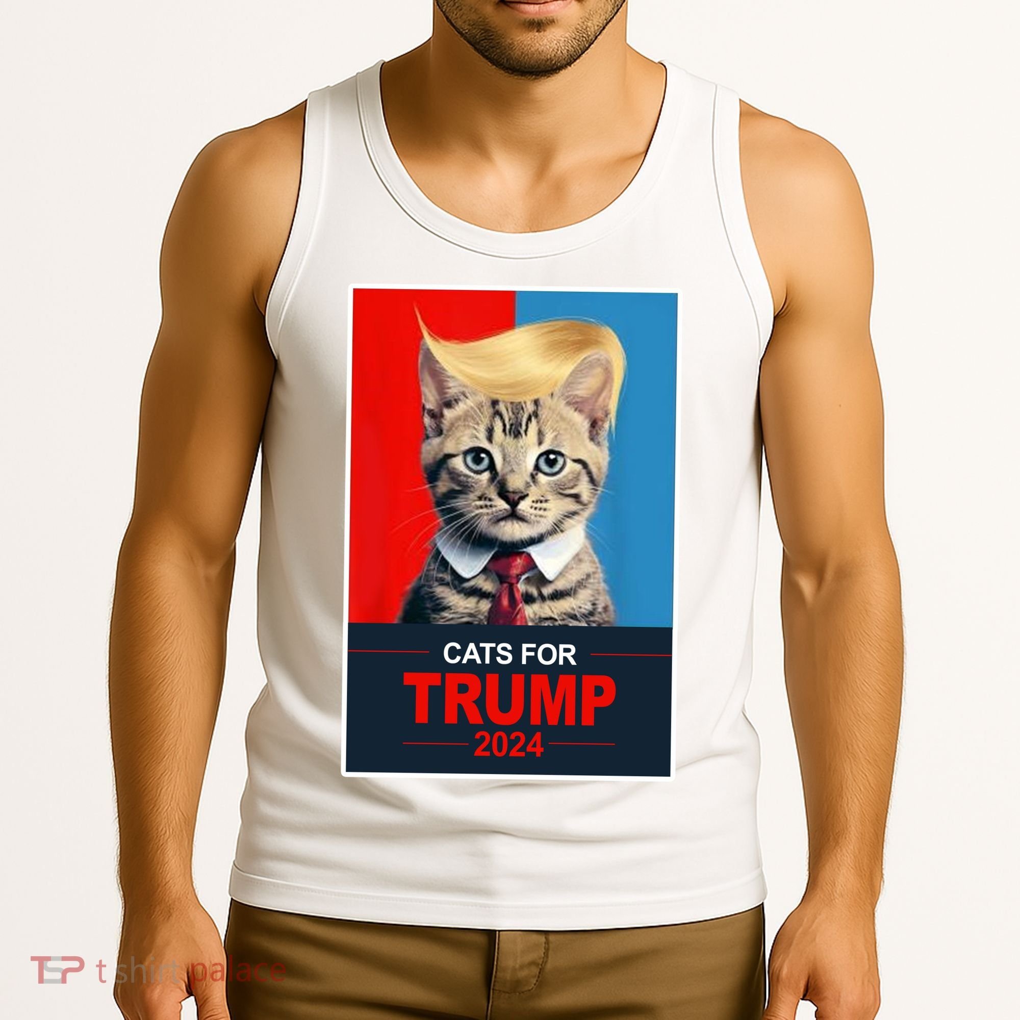 Cats For Donald Trump 2024 Election Tank Top