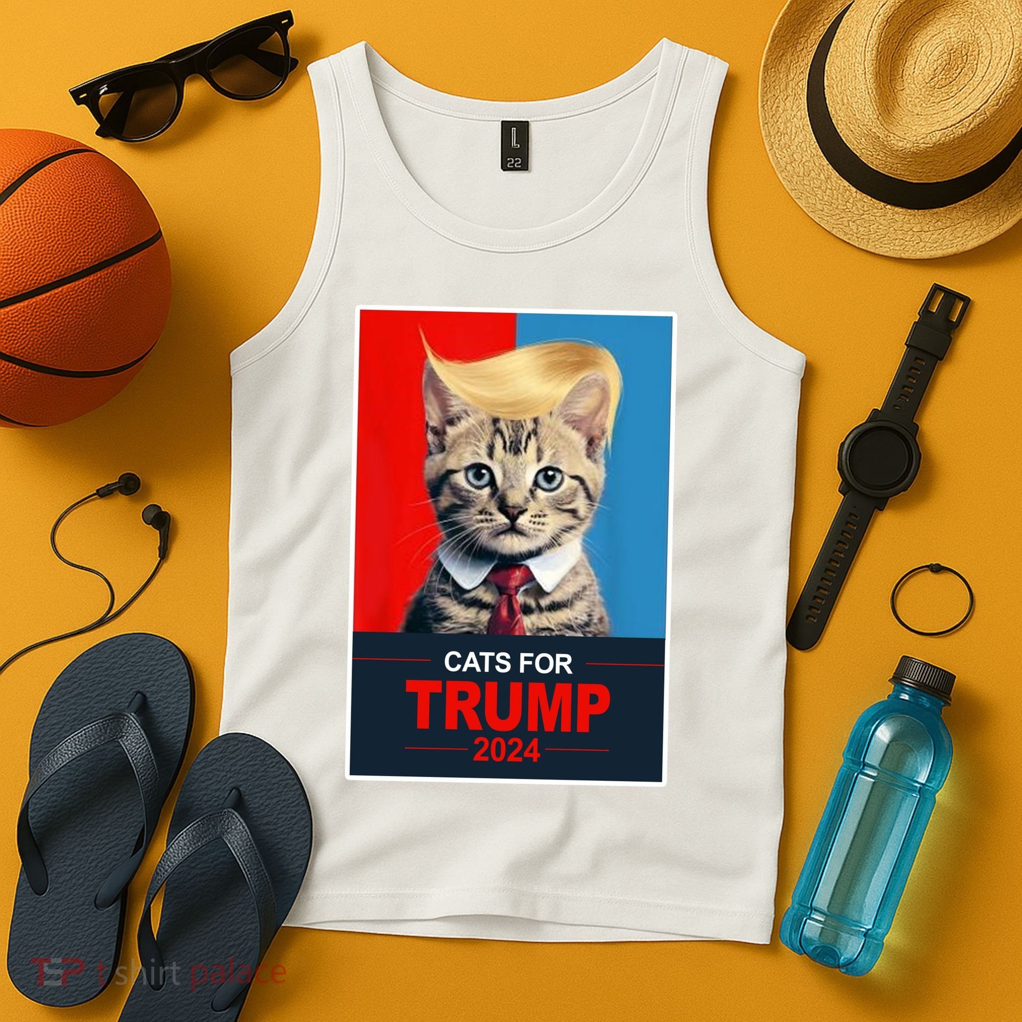 Cats For Donald Trump 2024 Election Tank Top