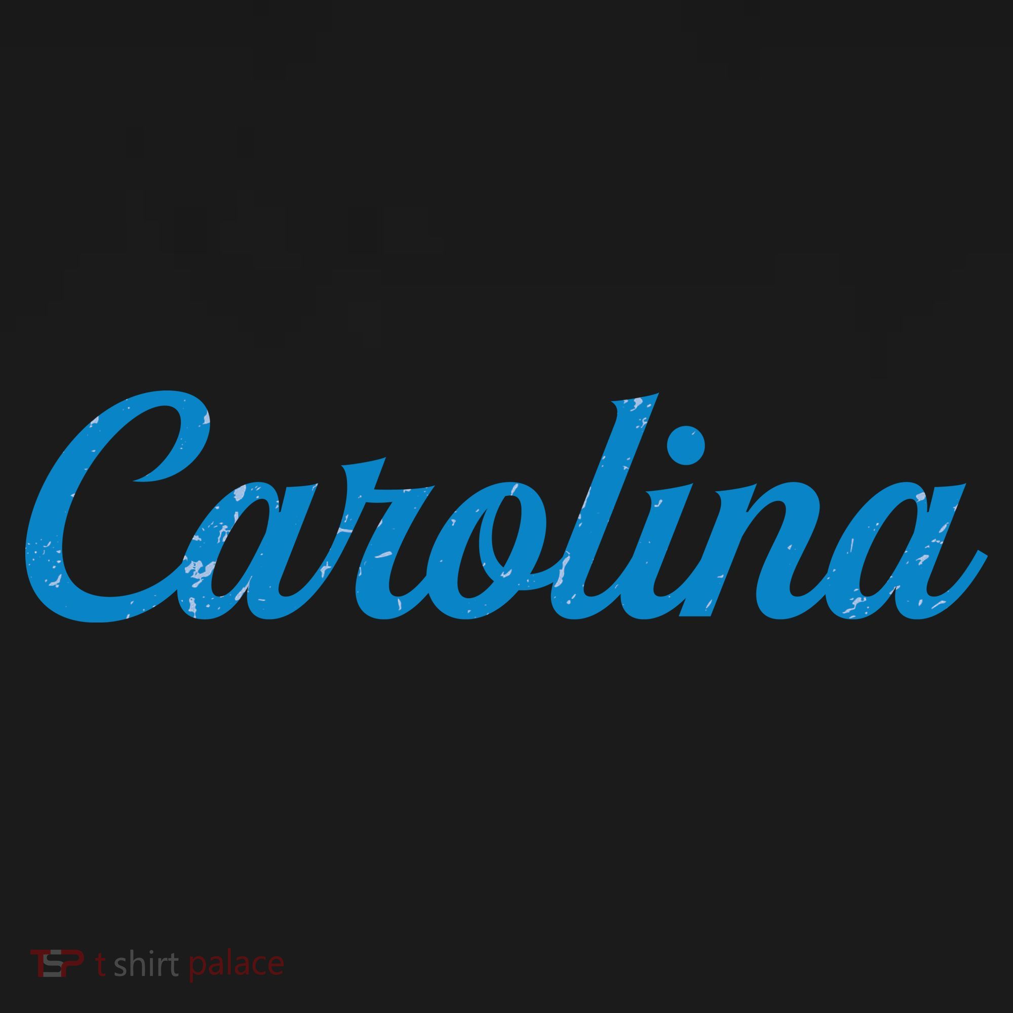 Carolina Football Distressed Doggie Tank