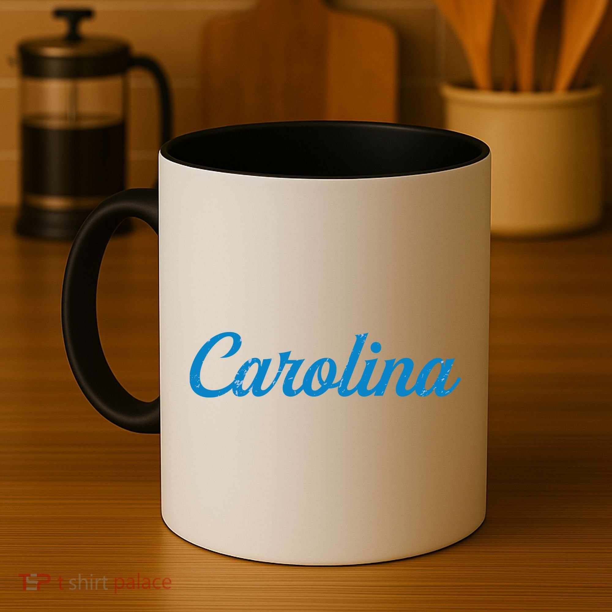 Carolina Football Distressed Coffee Mug