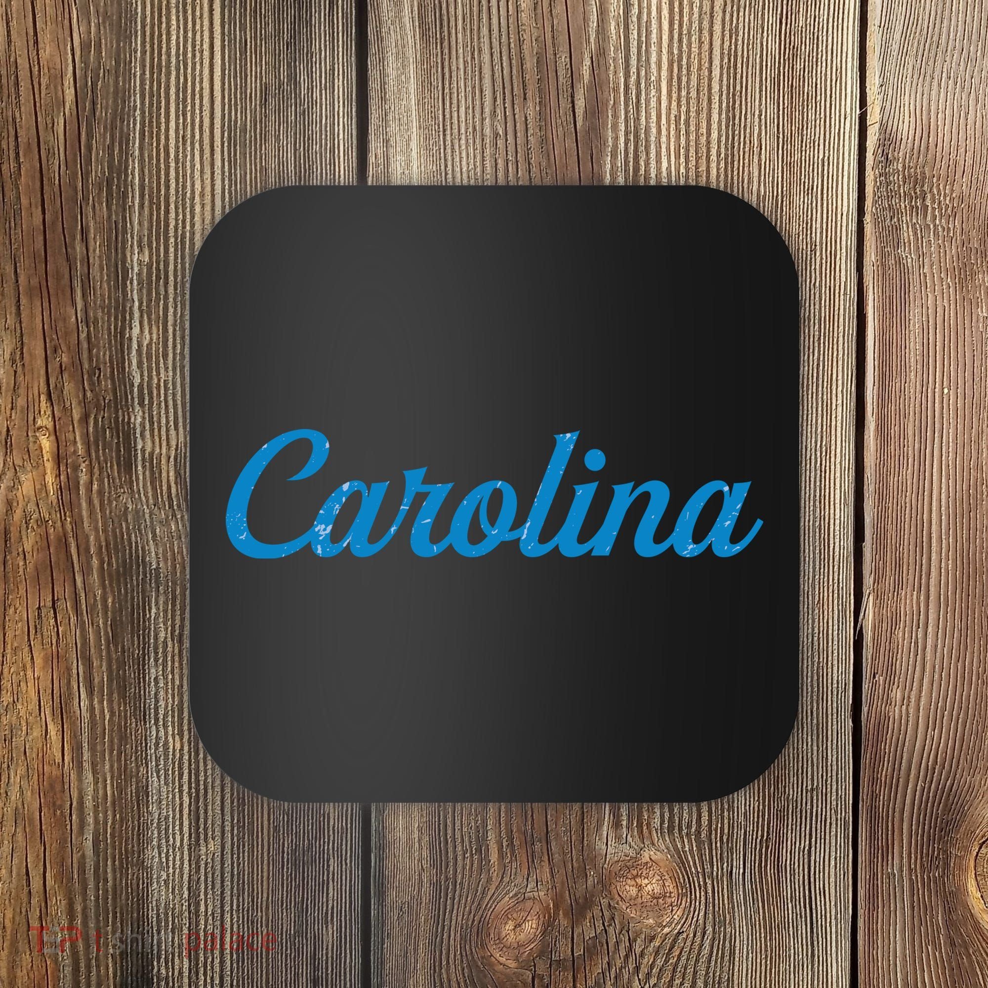 Carolina Football Distressed Coaster