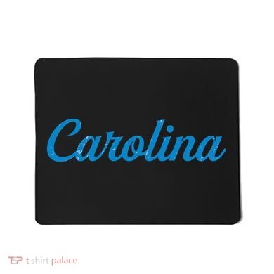 Carolina Football Distressed Mousepad