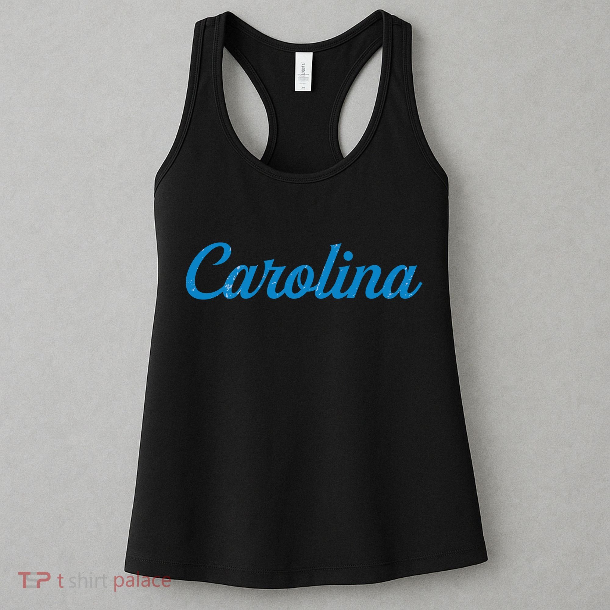 Carolina Football Distressed Women's Tank Top