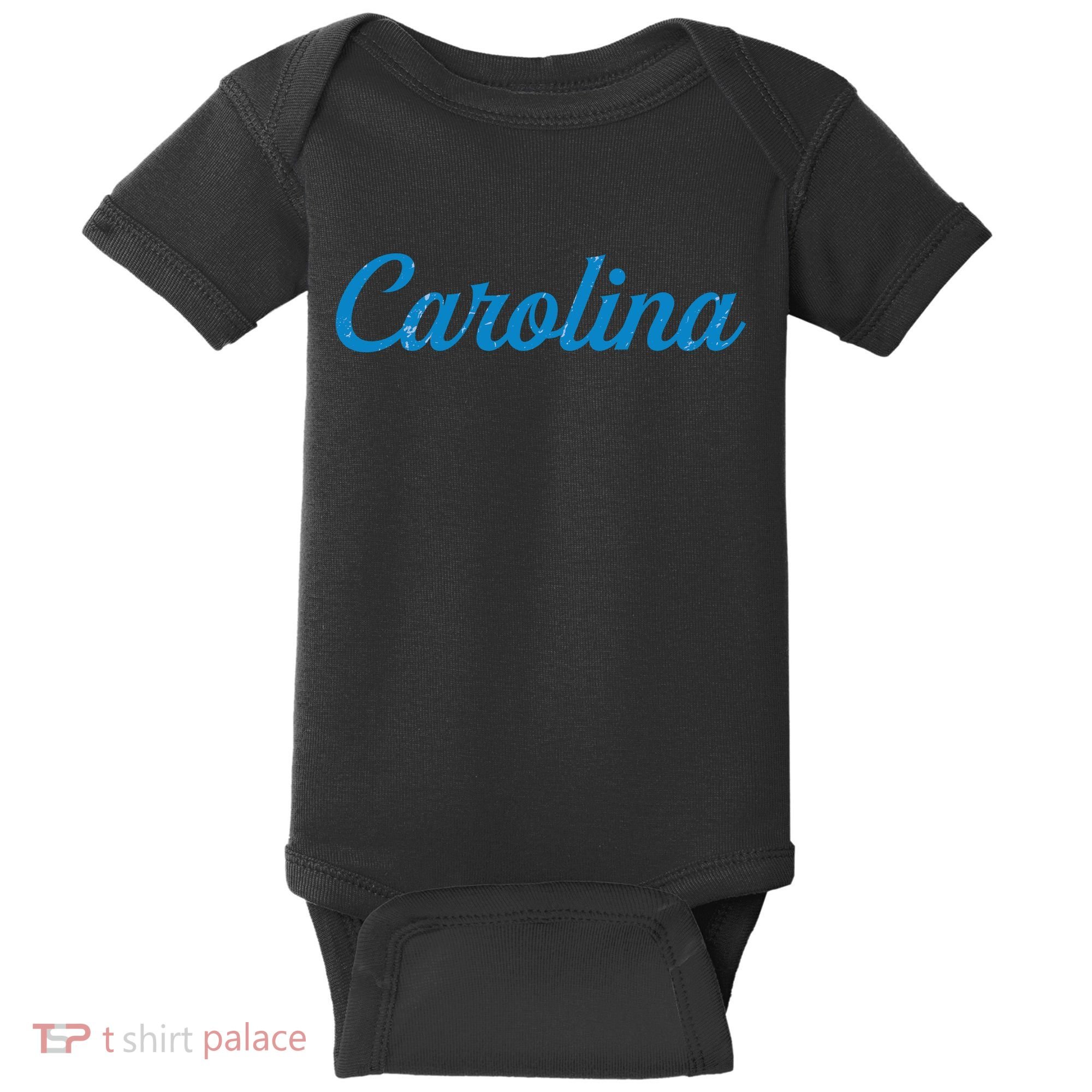 Carolina Football Distressed Baby Bodysuit