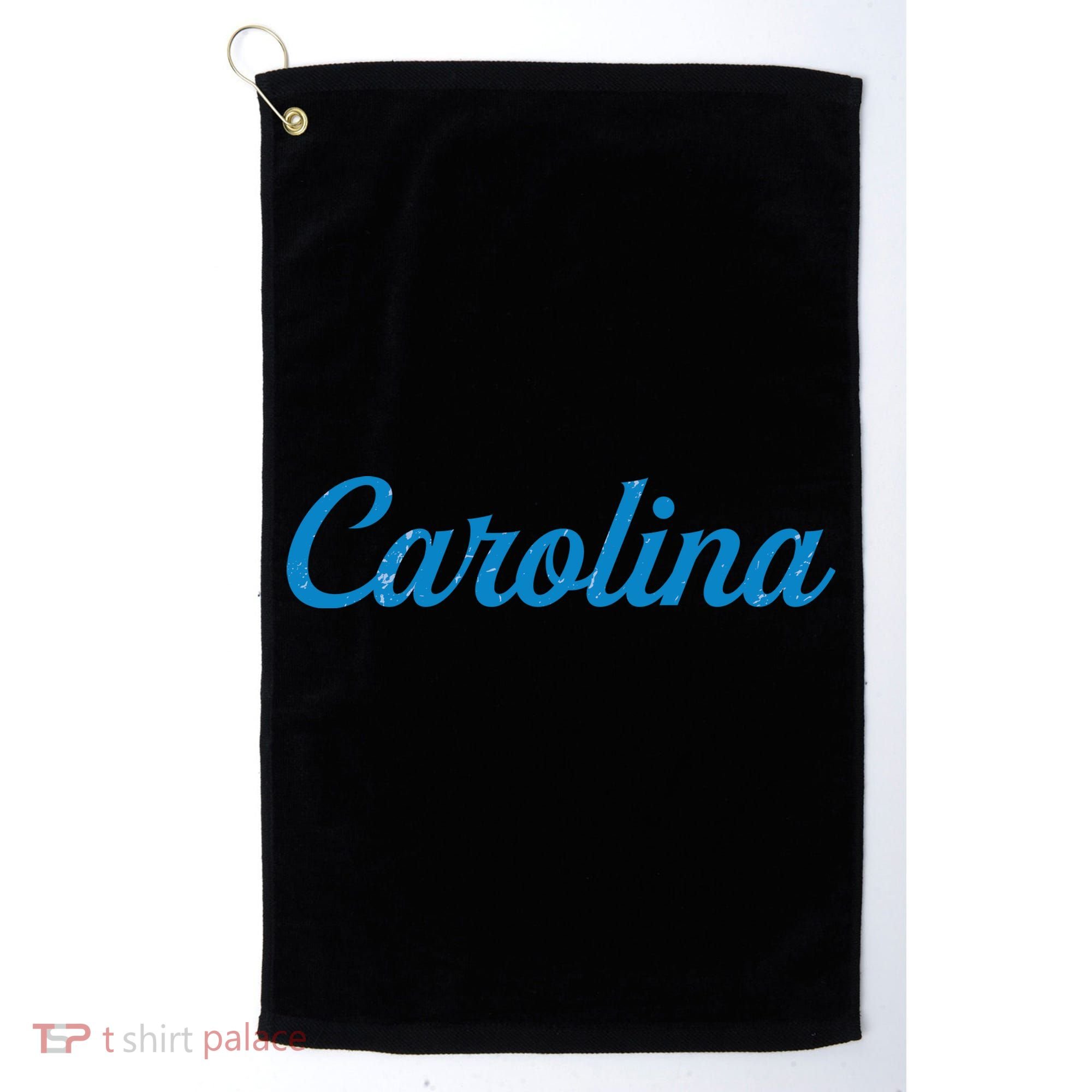 Carolina Football Distressed Golf Towel