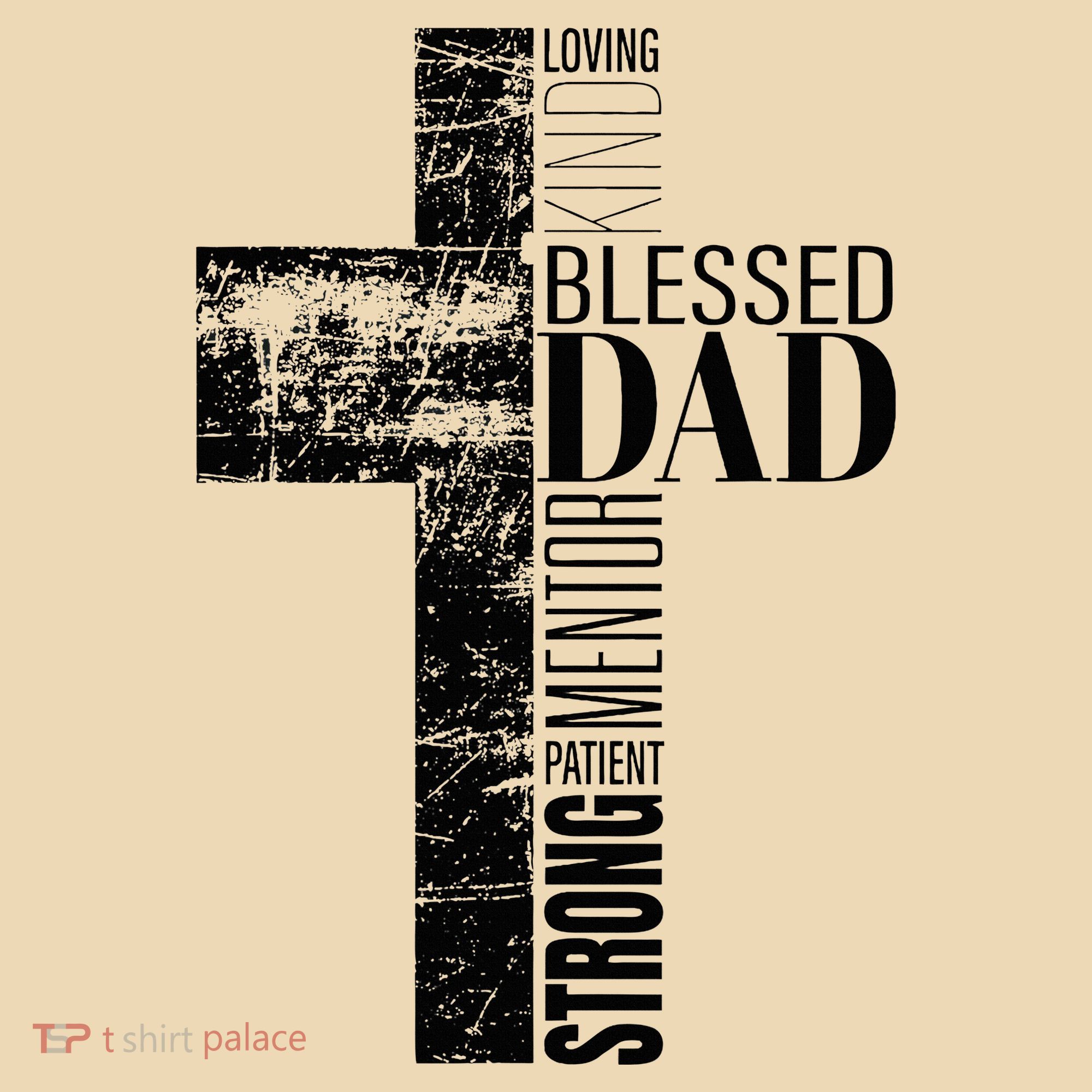 Christian Fathers Day Gifts Religious Blessed Dad Cross Tote Bag