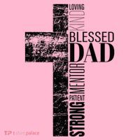 Christian Fathers Day Gifts Religious Blessed Dad Cross Coaster thumb 2