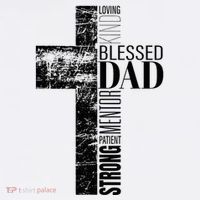 Christian Fathers Day Gifts Religious Blessed Dad Cross Sweatshirt thumb 3