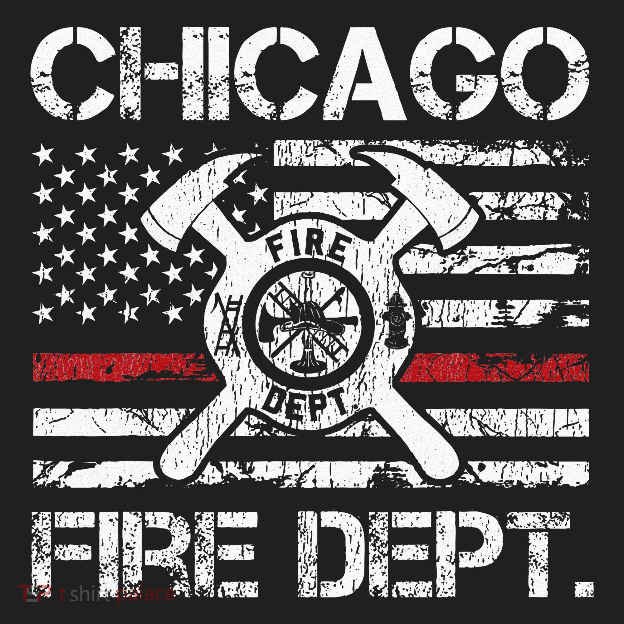 Custom Fire Department Thin Red Line Flag Personalize City Or State Beanie