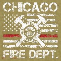 Custom Fire Department Thin Red Line Flag Personalize City Or State Garment-Dyed Women's Muscle Tee thumb 6