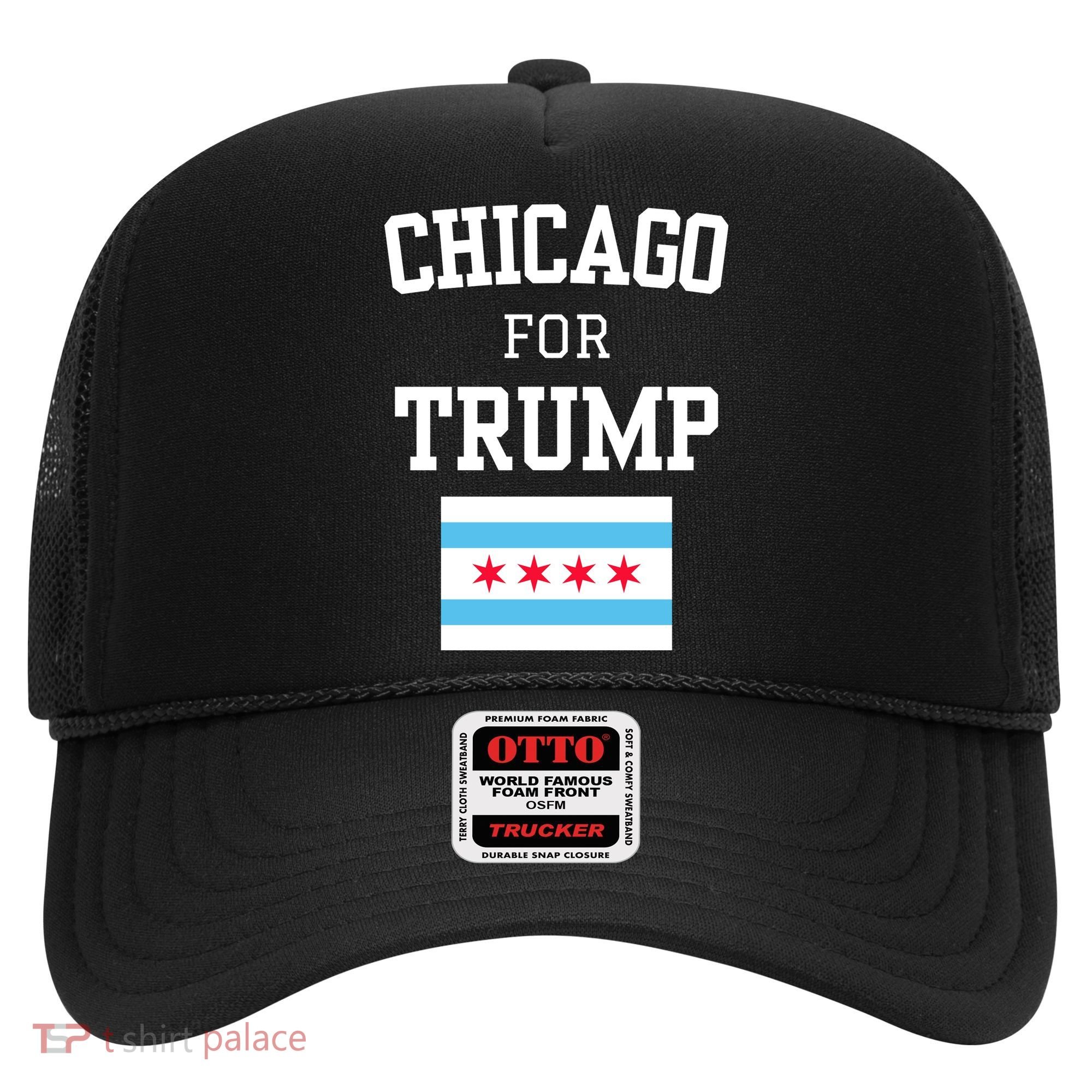 Chicago For Donald Trump 2024 Flag Hat