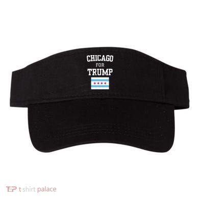 Chicago For Donald Trump 2024 Flag Visor