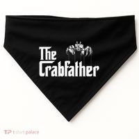 Crab Fishing Dad The Crabfather USA-Made Doggie Bandana thumb 0