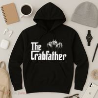 Crab Fishing Dad The Crabfather Hoodie thumb 3